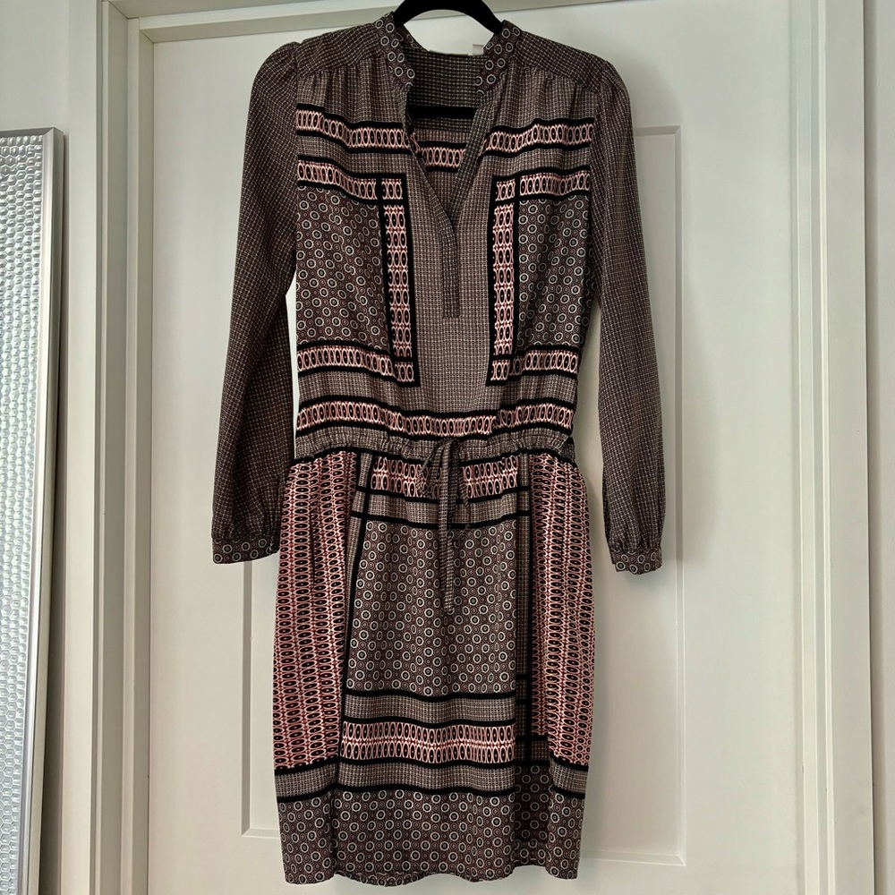 Halogen Tie Dress with Pockets Size Small